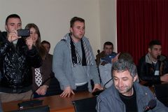 Ambasadori Amerikan Donald Lu viziton Universitetin e Elbasan, Uniel