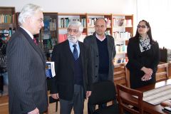 Ambasadori Helmut Hoffman takon Rektorin Liman Varoshi, Uniel