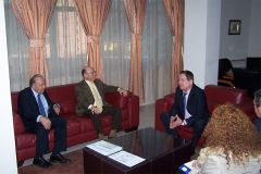 Ambasadori Izraelit në Shqipëri dhe parardhësi i tij vizitë dhe takime në Universitetin e Elbasanit, Uniel