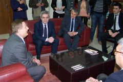 Ambasadori i Turqisë vizitë në Universitetin e Elbasanit., Uniel