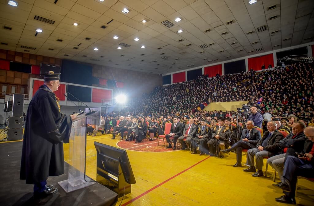 Fjala e Rektorit të Universitetit të Elbasanit “Aleksandër Xhuvani”, prof. dr. Skender Topi, në ceremoninë e diplomimit të studentëve, viti akademik 2018-2019, Uniel