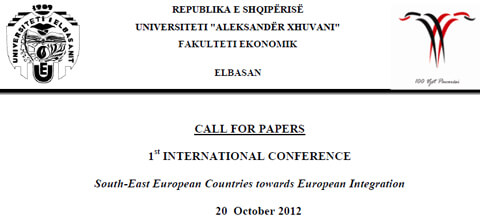 First International Conference on ''South-East European Countries towards European Integration'',Uniel