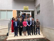 Takimi i delegacionit të Universitetit SUNY Fredonia New York në Universitetin 'Aleksandër Xhuvani' në Elbasan, Uniel