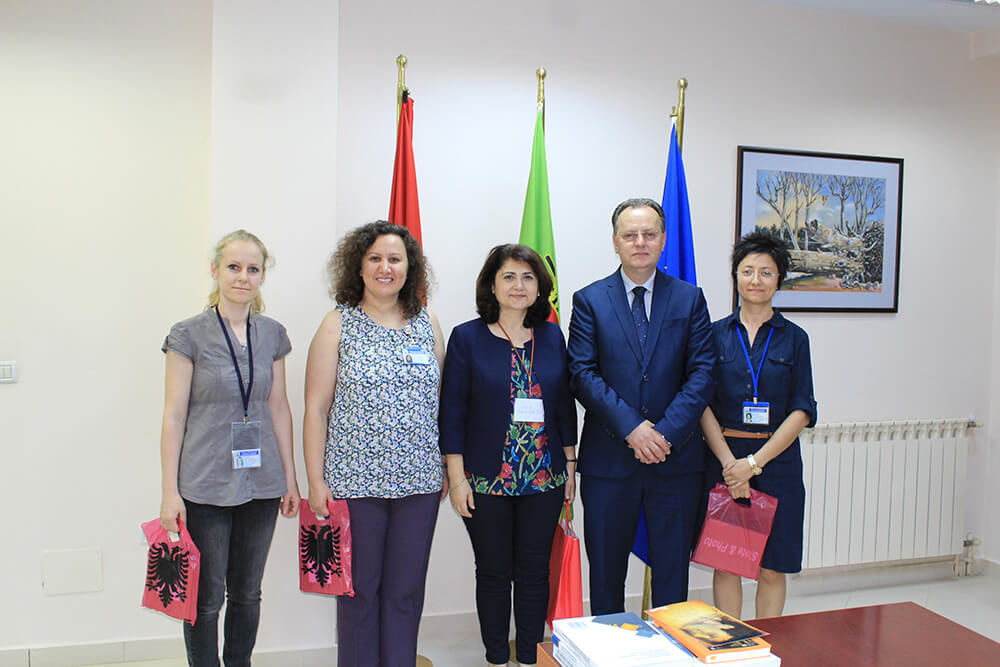 Delegacioni i Universitetit të Trakya-s në Elbasan