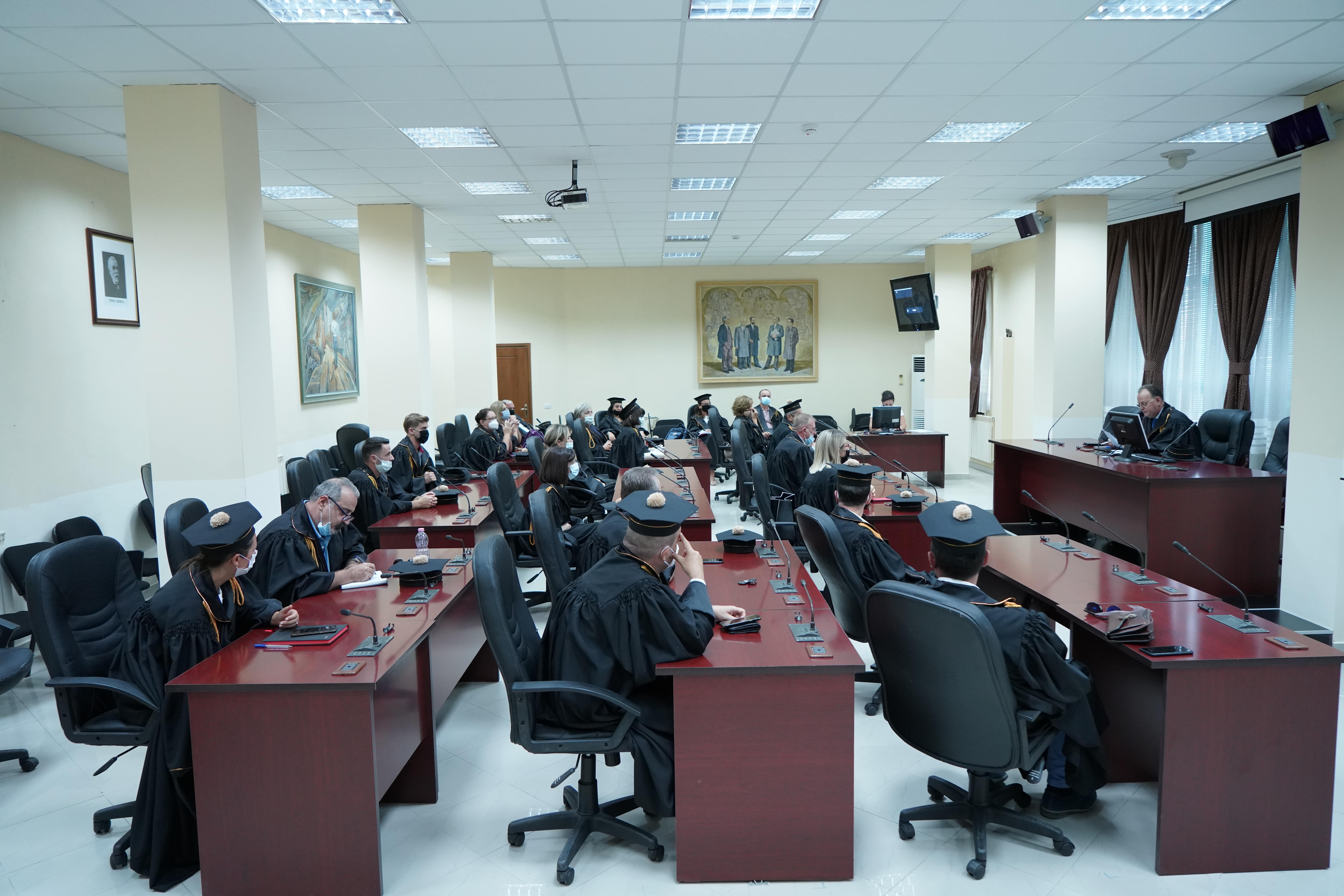 Konstituohet Senati akademik i Universitetit të Elbasanit “Aleksandër Xhuvani” për legjislaturën 2020-2024,UNIEL