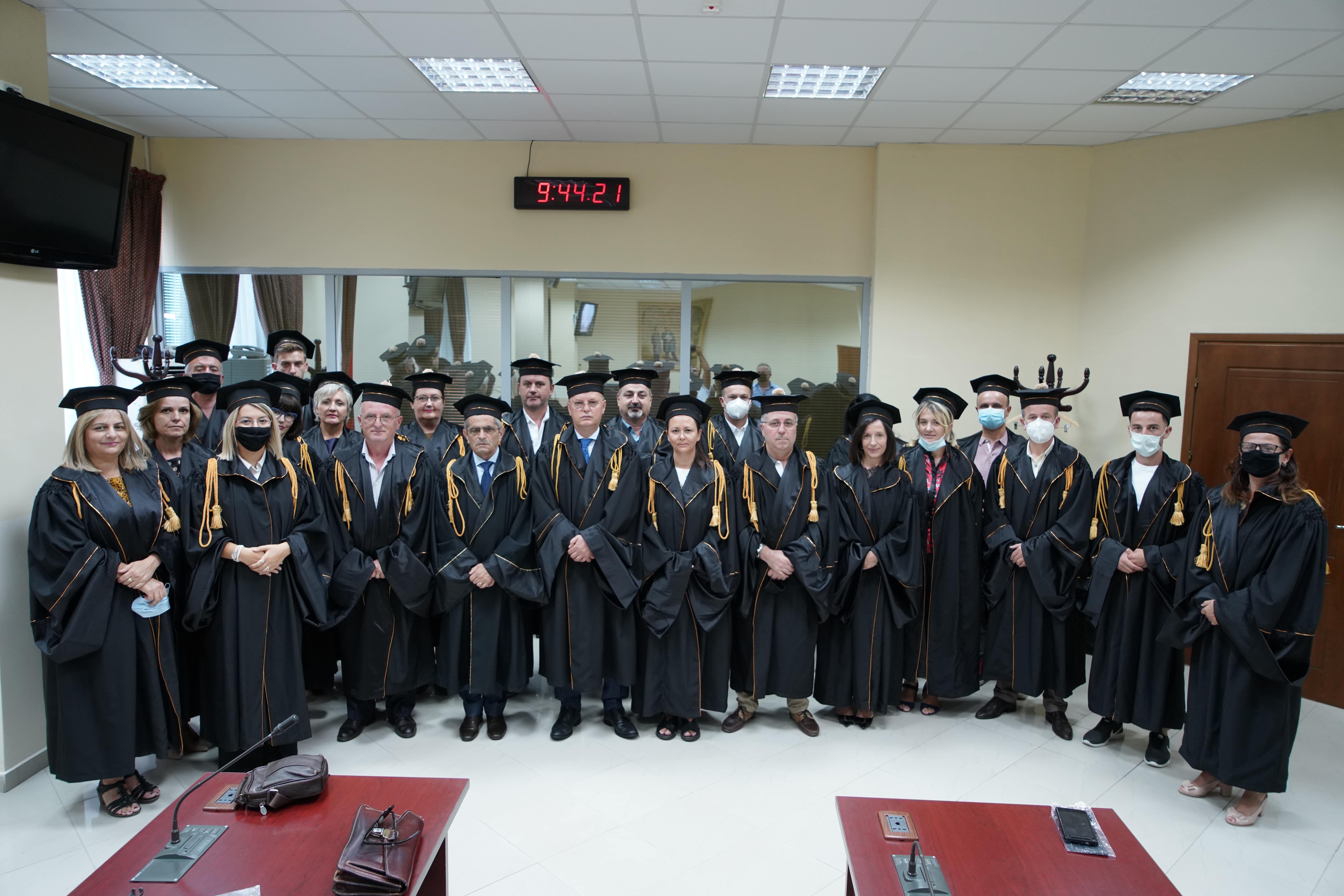Konstituohet Senati akademik i Universitetit të Elbasanit “Aleksandër Xhuvani” për legjislaturën 2020-2024,UNIEL
