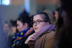 Ministri i Drejtësisë Znj.Etilda Gjonaj zhvillon bashkëbisedim me studentët dhe stafin akademik të FE ,UNIEL