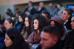 Ministri i Drejtësisë Znj.Etilda Gjonaj zhvillon bashkëbisedim me studentët dhe stafin akademik të FE ,UNIEL