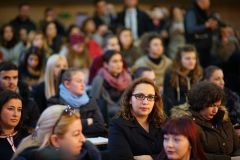 Ministri i Drejtësisë Znj.Etilda Gjonaj zhvillon bashkëbisedim me studentët dhe stafin akademik të FE ,UNIEL