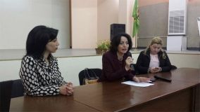 Ministrja Eglantina Gjermeni takim me studentë të Fakultetit Ekonomik ,UNIEL