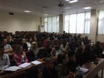 Leksionin e hapur nga Prof.Dr. Afrim Krasniqi me temë Mbi demokracinë e brendshme në partitë politike shqiptare ,UNIEL