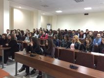 Leksionin e hapur nga Prof.Dr. Afrim Krasniqi me temë Mbi demokracinë e brendshme në partitë politike shqiptare ,UNIEL