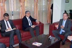 Ambasadori i Turqisë vizitë në Universitetin e Elbasanit., Uniel