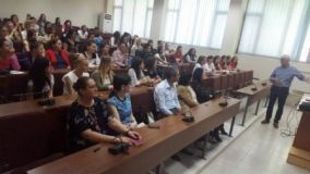 Leksioni hapur nga Prof.Dr. Ilia Kristo “Sipërmarrja dhe shkollat si mjedise sipërmarrëse” ,UNIEL