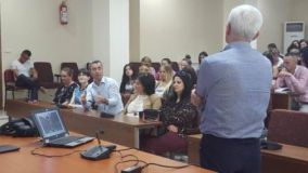 Leksioni hapur nga Prof.Dr. Ilia Kristo “Sipërmarrja dhe shkollat si mjedise sipërmarrëse” ,UNIEL