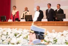 Rektori Skender Topi merre pjesë në ceremoninë e inaugurimit të vitit akademik në Universitetin e Barit, Uniel