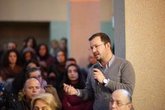 Ministri i Drejtësisë Znj.Etilda Gjonaj zhvillon bashkëbisedim me studentët dhe stafin akademik të FE ,UNIEL