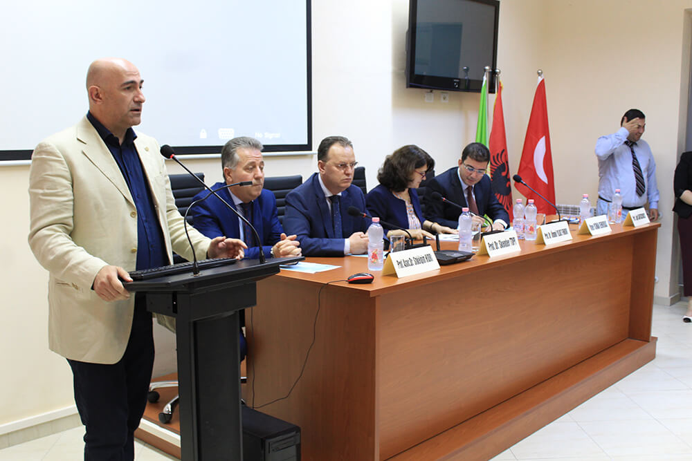 Delegacioni i Universitetit të Trakya-s në Elbasan